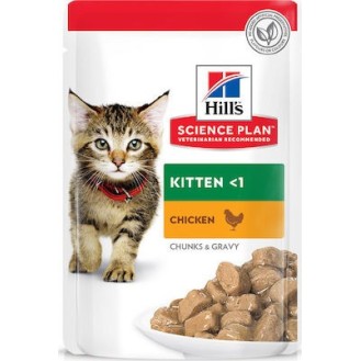 Hill's Science Plan Kitten Chicken Pouch 85gr