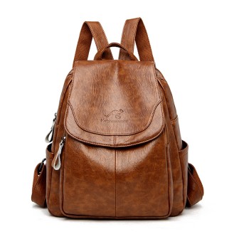 Women's Backpack 10349 Brown