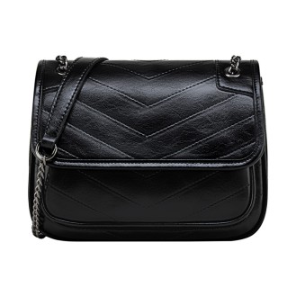 Classic women's leather bag CNOLES K097911B1155A Black