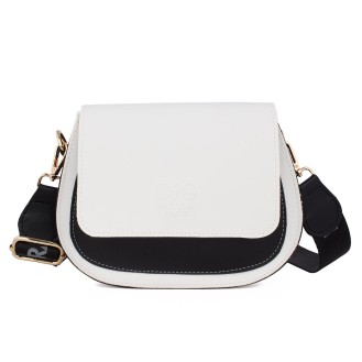 Crossbody Bag Technical Leather241-3016-WH
