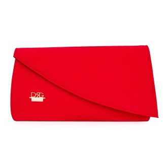 Red Large Clutch Bag