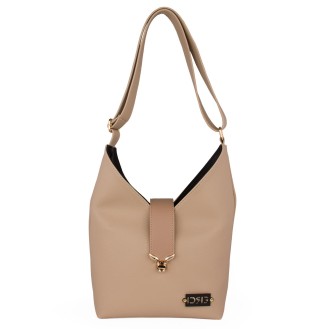 Beige Shoulder Bag