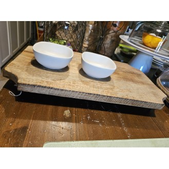 wide platter 3D style (with height) 