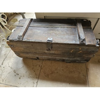 Rustic TRUNK CHEST Coffee Table Storage Box