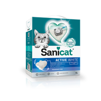 Sanicat Active White Free Fragrance 6L