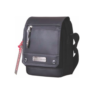 Men's crossbody bag LEASTAT black 9687