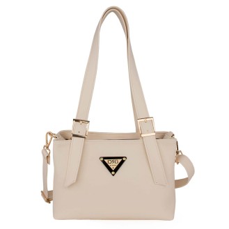 Beige women's shoulder bag  25131-1212-BE