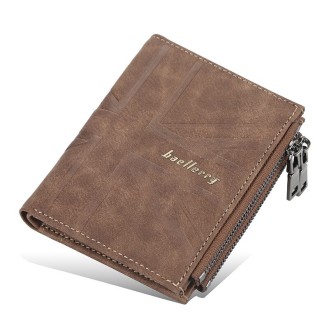 Men's zippered wallet BAELLERRY DR056 Brown