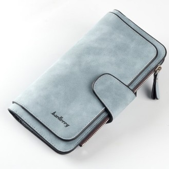 Long women's wallet BAELLERRY N2345 Blue