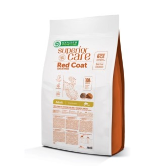 NATURES PROTECTION SUPERIOR CARE  grain free food adult dogs small breeds red coat with salmon 10 kg