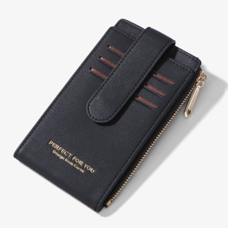 Women's card wallet WEICHEN SKL-008 Black