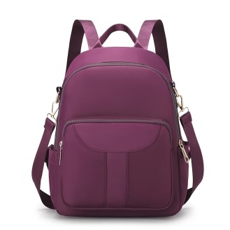 Fashion Casual Daypack Backpack for Women Purple