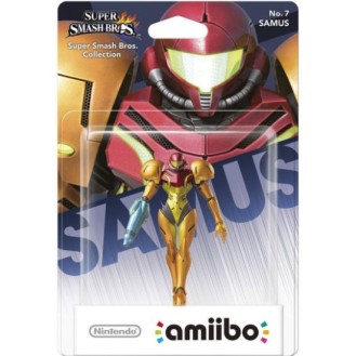 Amiibo Samus No.7 (Super Smash Bros)