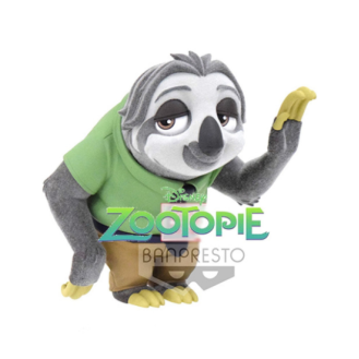 Banpresto Fluffy Puffy: Disney Zootopia - Flash (Ver.B) Figure (9cm)