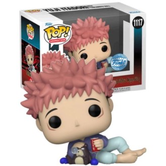 FUNKO POP ANIMATION #1117 JUJUTSU KAISEN YUJI ITADORI WITH TSUKAMOTO  DOLL SP.EDITION