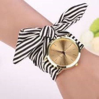 Geneva Watch Gold - Cloth Strap