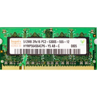 HYNIX 512MB DDR2 RAM 2RX16 PC2-5300