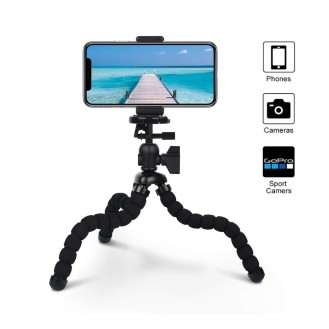 Tripod Monopod Selfie Stick Holder Android And IOS