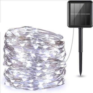 Outdoor Solar String Fairy Lights 10M 20M 30M LED Solar Lamps 100/200/300leds Waterproof Christmas Decoration for Garden Street