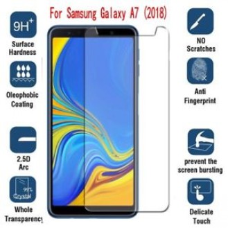 Premium Tempered Glass For Samsung Galaxy A7 2018