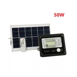 Professional Solar LED Floodlight 50W IP67 with Motion Sensor