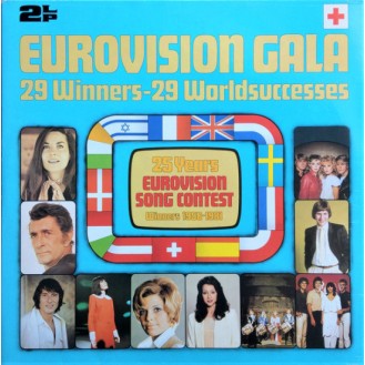 Various ‎– Eurovision Gala - 29 Winners - 29 Worldsuccesses (2 × Vinyl, LP, Compilation, Stereo)