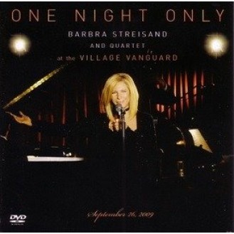 Barbra Streisand ‎– One Night Only: Barbra Streisand And Quartet Live At The Village Vanguard (CD, Album, DVD, NTSC)