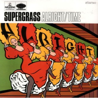 Supergrass ‎– Alright / Time (CD, Maxi-Single)