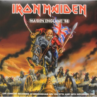 Iron Maiden ‎– Maiden England '88 (2 × Vinyl, LP, Album, Limited Edition, Picture Disc, Remastered, Gatefold)