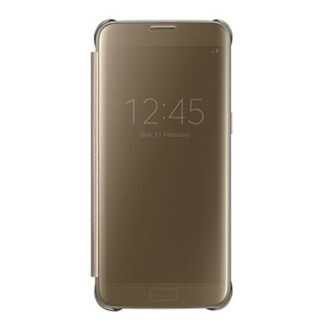 Samsung Galaxy S7 Clear View Cover Gold - EF-ZG930CFEGWW