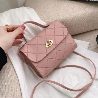 Shoulder Bag for Ladies - Light Pink