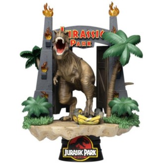 Beast Kingdom D-Stage Jurassic Park - Park Gate Diorama (15cm)