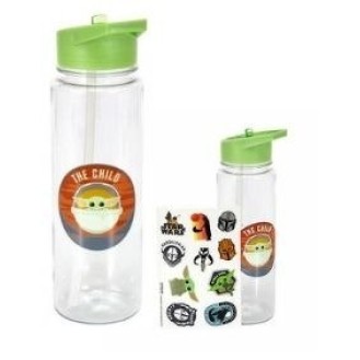 Paladone The Child Plastic Water Bottle With Stickers