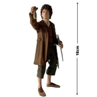 Diamond Select Toys Lord of The Rings Series 2 - Frodo Deluxe Action Figure with Sauron Parts