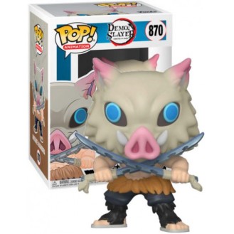 Funko Pop #870 Animation: Demon Slayer Kimetsu No Yaiba - Inosuke Hashibira Vinyl Figure