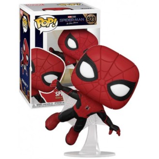 Funko Pop #923 Marvel: Spider-Man No Way Home - Spider-Man Upgraded Suit  Bobble-Head Vinyl Figure