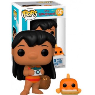 Funko Pop! Disney: #1047 Lilo and Stitch - Lilo With Pudge