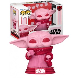 Funko Pop! Star Wars: #493 Valentines S2 - Grogu with Cookies