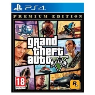 GTA V (Grand Theft Auto)  Premum Edition (PS4)