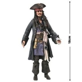 Diamond Select Toys Pirates of the Caribbean - Jack Sparrow Figure (18cm)