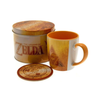 Pyramid The Legend of Zelda: Golden Triforce - Mug & Coaster Tin