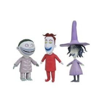 Diamond Select Toys: Nightmare Before Christmas Series 1 - Lock, Shock & Barrel Action Figures