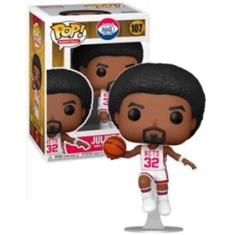 Funko POP! Basketball NBA: Legends - Julius Erving  (Nets Home)  #107 Vinyl Figure