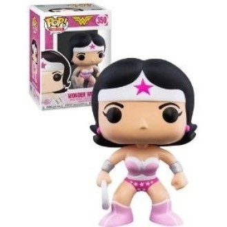 POP #350 Heroes: DC - Wonder Woman (Breast Cancer Awareness - Pink)