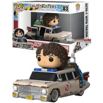 FUNKO POP #83 RIDES: GHOSTBUSTERS AFTERLIFE - ECTO-1 WITH TREVOR