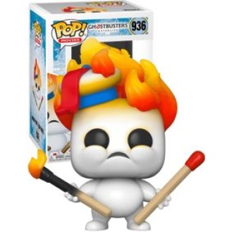 POP #936 MOVIES: GHOSTBUSTERS AFTERLIFE - MINI PUFT (ON FIRE)