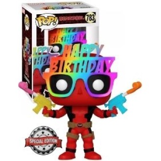 POP #783 DEADPOOL BIRTHDAY GLASSES SPECIAL EDITION