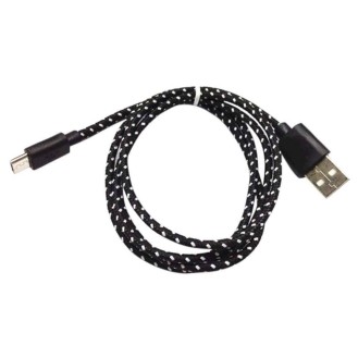 MicroUsb Cable Charge & Sync 1M Black