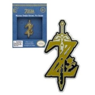 Paladone The Legend of Zelda: Breath of the Wild - Master Sword Enamel Pin Badge